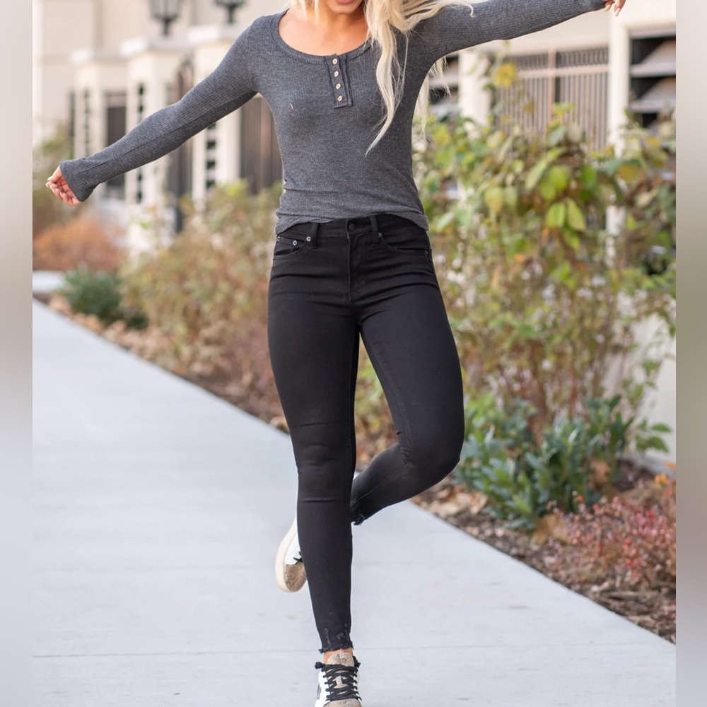 JUST USA black skinny jeans